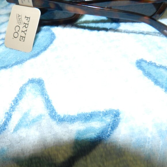 Frye & Co. Sunglasses Rectangular Tortoise UVA/UVB Protection NWT 🆕📦⌚🏃🏻💨⚡🚚 - Picture 13 of 16